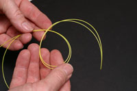 Make a loop in the line