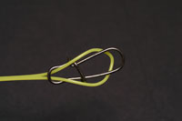 Take loop over other end of link and draw back